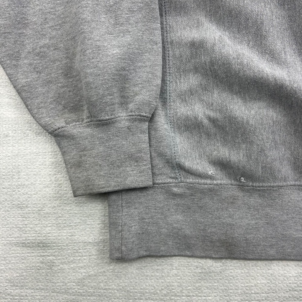 Vintage 90s Oklahoma Sweatshirt Size Large Gray Reverse Weave Crewneck College - Picture 7 of 8